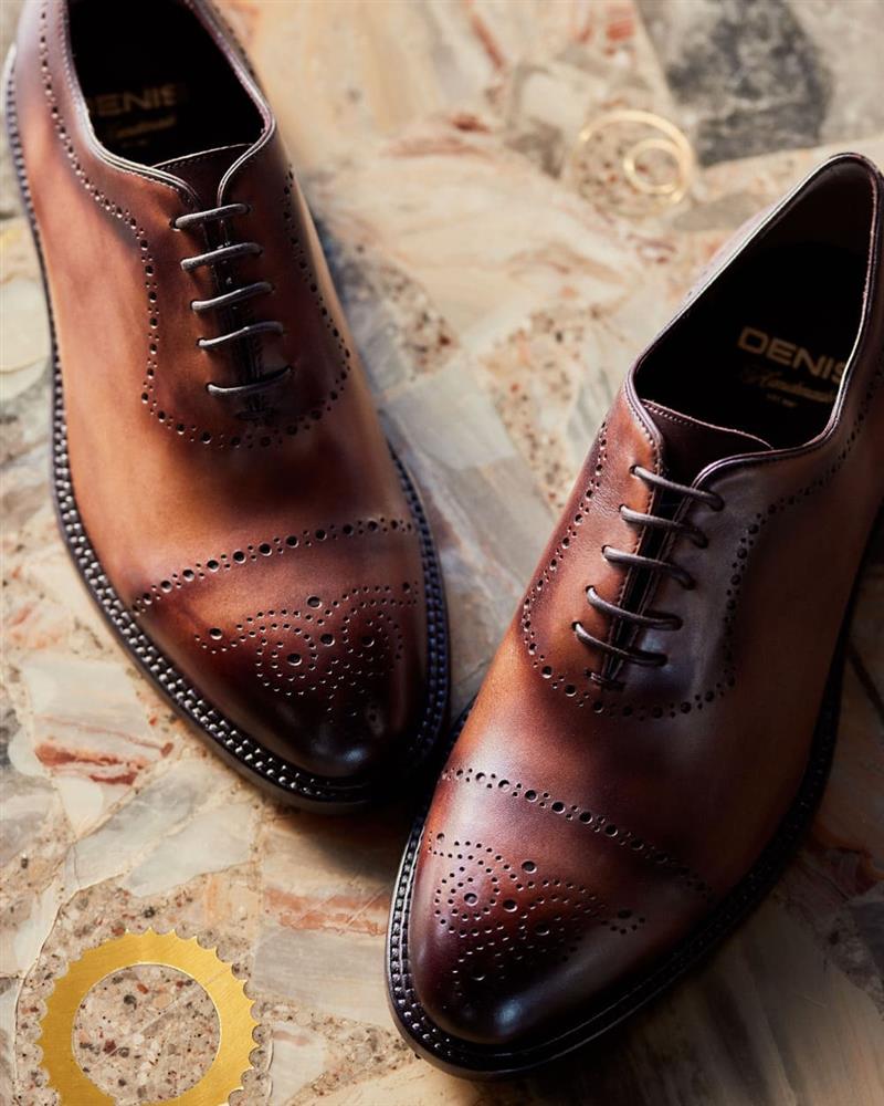 Pantofi brogue monk